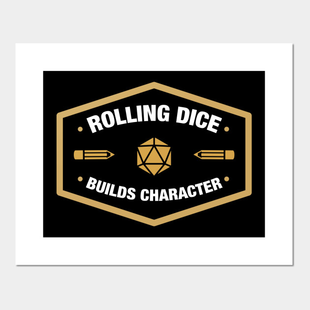 Rolling Dice Builds Character - RPG Roleplay